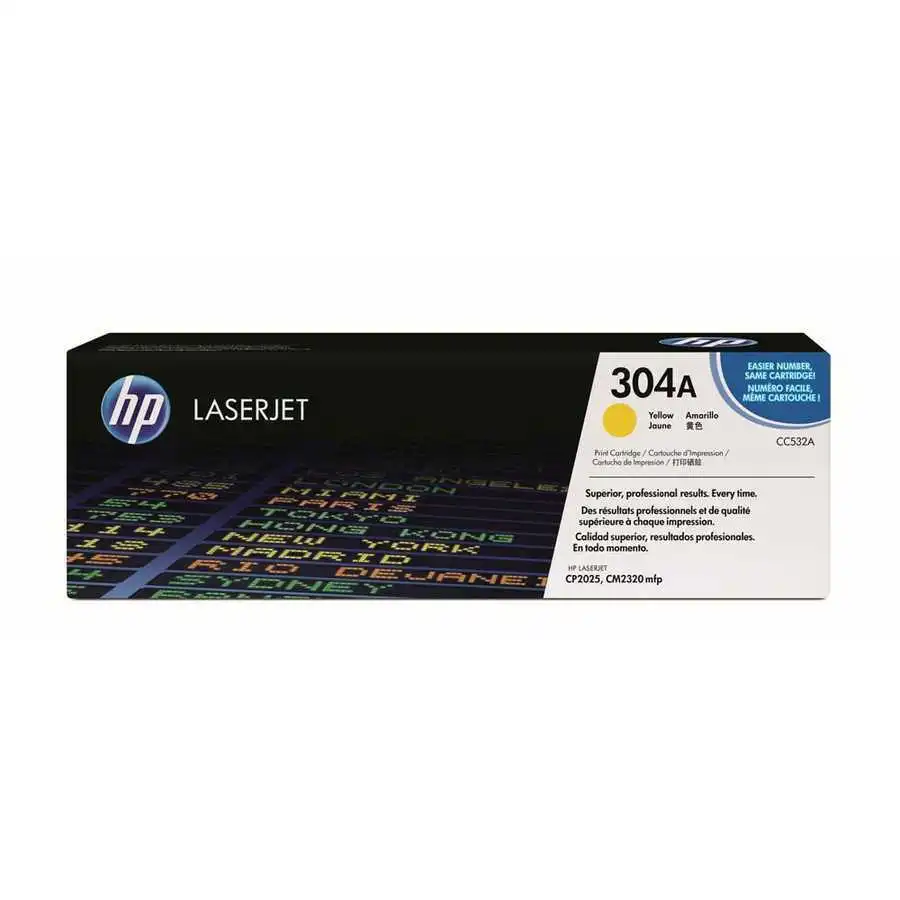 Hp 304A-CC532A Orjinal Sarı Toner