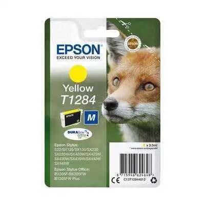 Epson T1284-C13T12844020 Sarı Orjinal Kartuş