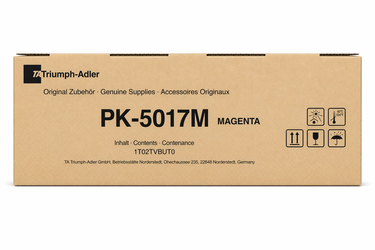 Triumph Adler PK-5017 1T02TVBTA0 Kırmızı Orijinal Toner