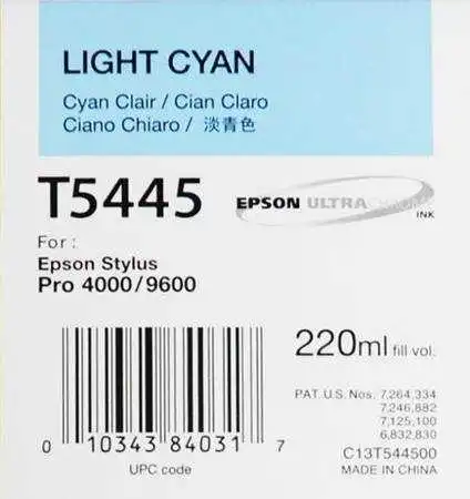 Epson T5445-C13T544500 Açık Mavi Orjinal Kartuş