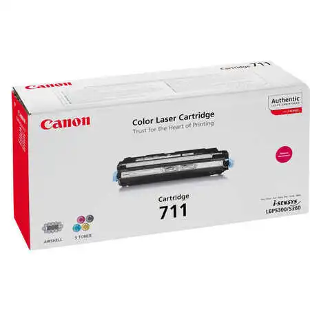 Canon CRG-711 Kırmızı Orijinal Toner