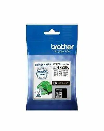 Brother LC472BK Siyah Orijinal Kartuş