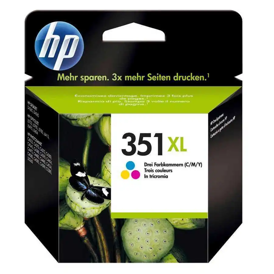 Hp 351XL-CB338E Renkli Orjinal Kartuş Yüksek Kapasite